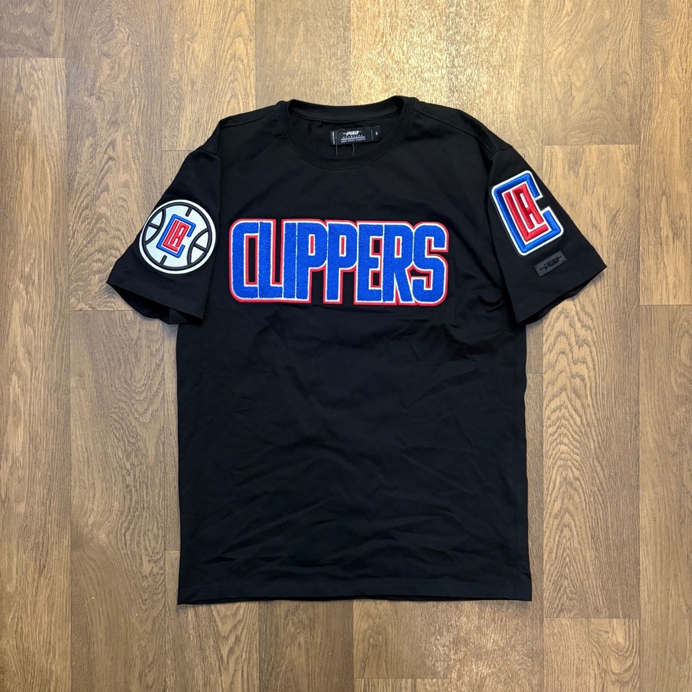 Modern Mens Pro Standard LA Clippers Basketball Embroidered Graphic T Shirt